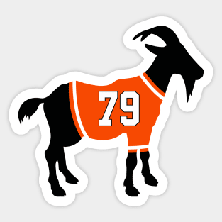 Carter Hart Philadelphia Flyers Jersey GOAT Sticker